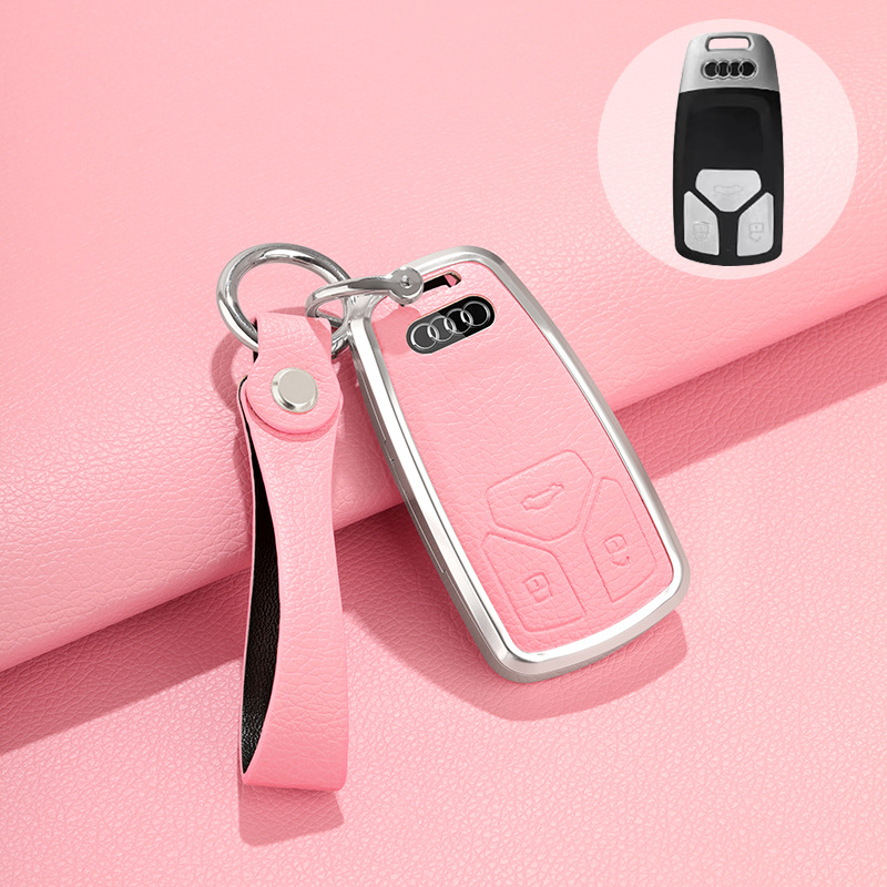 Chargez l&#39;image dans la visionneuse de la galerie, Audi 360° All Inclusive Car Key Fob Case Cover For A3, A4, A5, A6, A7, A8, Q2, Q5, Q7, Q8, e-tron
