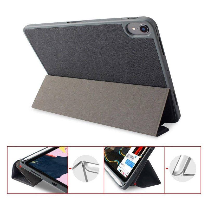 Chargez l&#39;image dans la visionneuse de la galerie, Apple iPad 7th(2019)/iPad 8th(2020)/iPad 9th(2021) 10.2&quot; &amp; Air 3 &amp; Pro 2 10.5“ Mutural Smart Stand PU Leather Business Style Case - Polar Tech Australia

