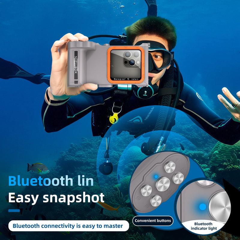 Load image into Gallery viewer, [Up to 6.9&quot;][Upgraded Version] Redpepper Universal 15m Depth (3rd Gen) Pro Diving Waterproof Phone Case With Bluetooth - i-Station Mobile Phone &amp; Electronic Device Repair and Accessories
