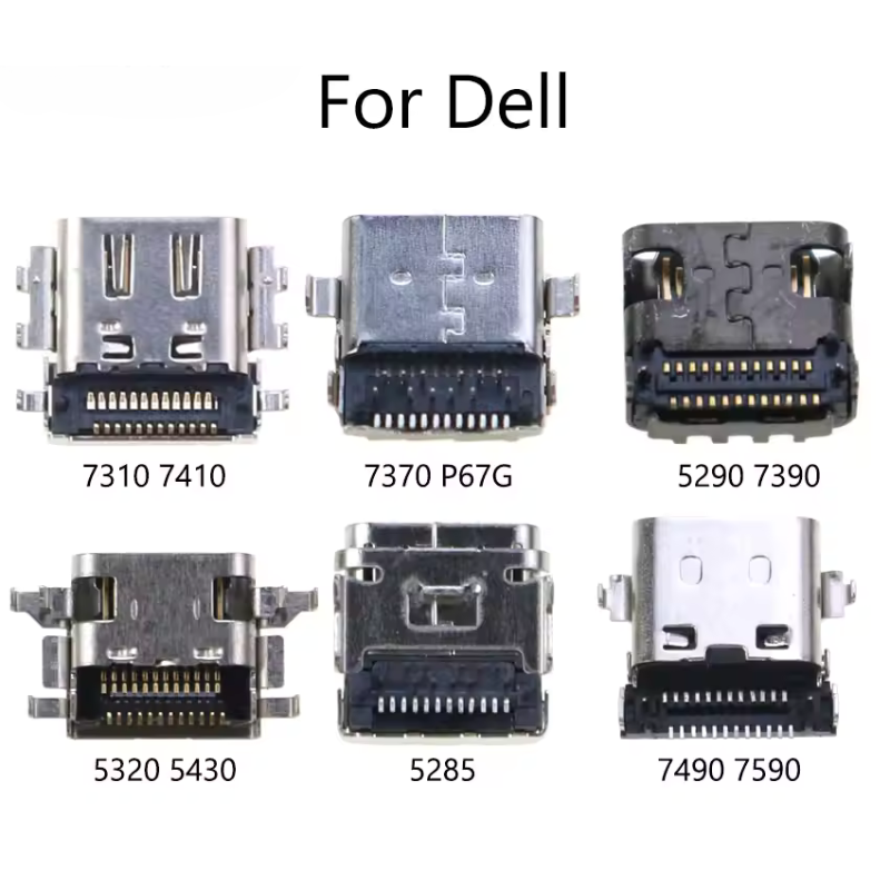 Load image into Gallery viewer, Dell Latitude 7310 7410 7370 P67G 5258 5290 7390 5320 5420 7490 7590 Series - Laptop DC Power Jack Charging Port Connector
