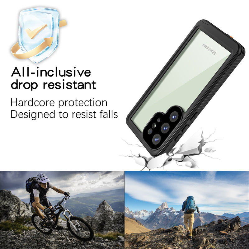 Cargue la imagen en el visor de la galería, [FM Series] Samsung Galaxy S25 Ultra (S938) - Redpepper Full Covered Waterproof Heavy Duty Tough Armor Case - Polar Tech Australia
