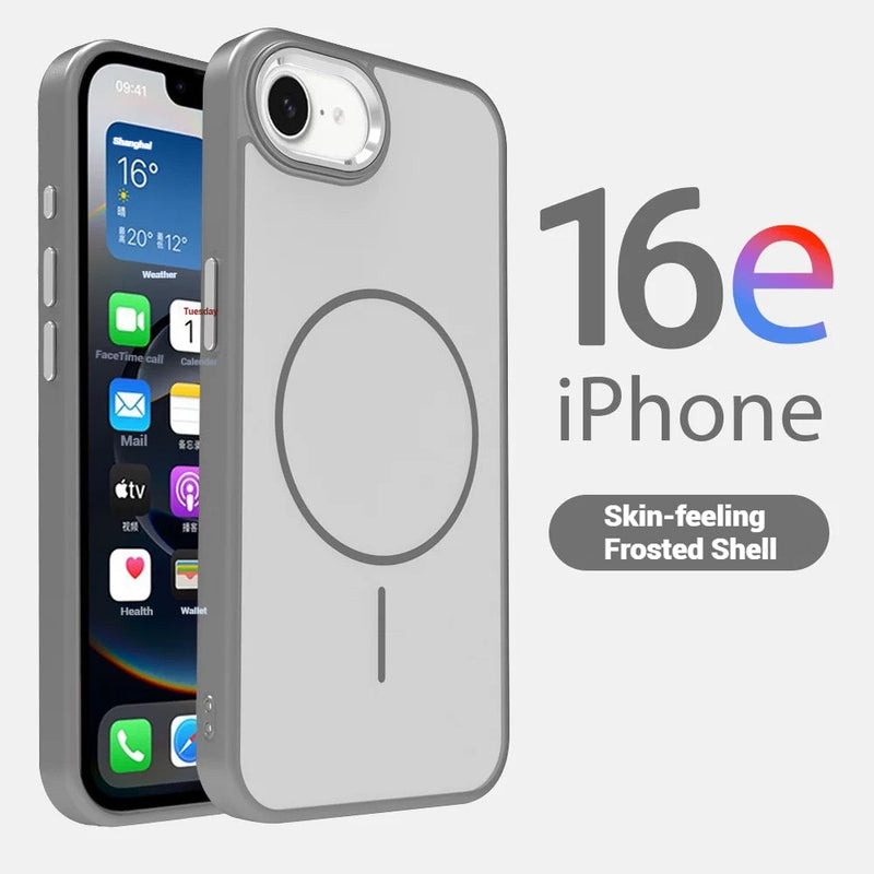 Load image into Gallery viewer, [Magsafe Compatible] Apple iPhone 16e - Full Coverage Matte Skin-friendly Airbag Shockproof Case - Polar Tech Australia
