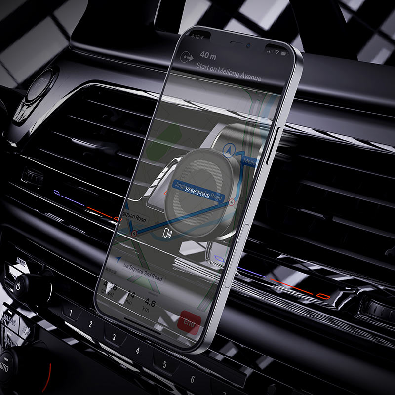 Cargue la imagen en el visor de la galería, [BH40] Borofone Universal Super Strong Magnetic Magnet Lightweight Mobile Phone Mount Holder - Polar Tech Australia
