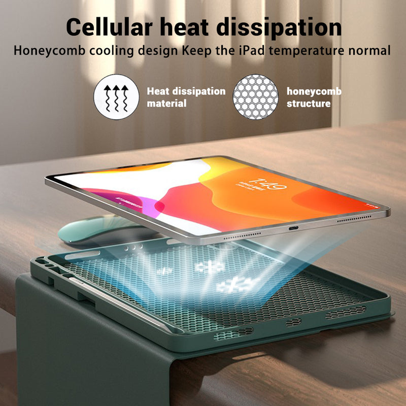 Cargue la imagen en el visor de la galería, Samsung Galaxy Tab S10 FE Plus 13.1&quot; (2025) Smart Wireless Trackpad Keyboard Mouse Flip Case
