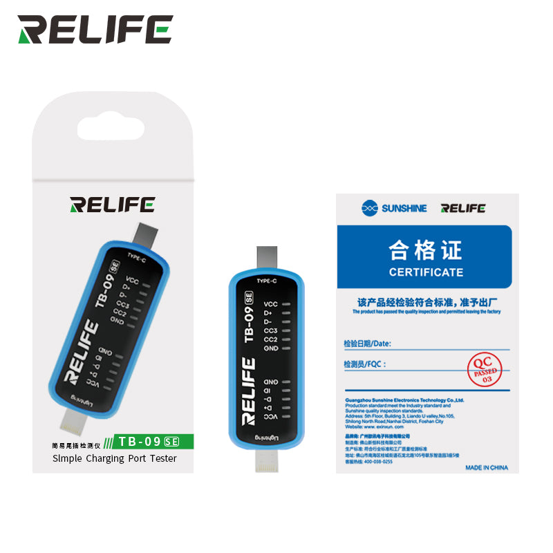 Load image into Gallery viewer, [TB-09 SE] RELIFE Charging Port Tester
