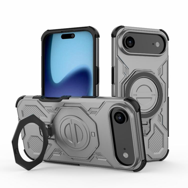 Chargez l&#39;image dans la visionneuse de la galerie, [Magsafe Compatible][Built-in Stand] Apple iPhone 17/Air/Pro/Max - Shield Shockproof Rugged Heavy Duty Case - i-Station Mobile Phone &amp; Electronic Device Repair and Accessories
