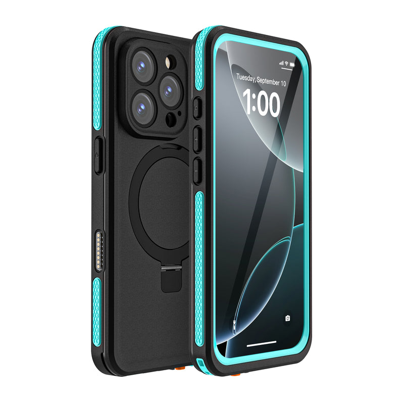 Cargue la imagen en el visor de la galería, [TB Series][Magsafe Compatible] Apple iPhone 16 / 16 Plus / 16 Pro / 16 Pro Max - Redpepper Full Covered Waterproof Heavy Duty Tough Armor Case
