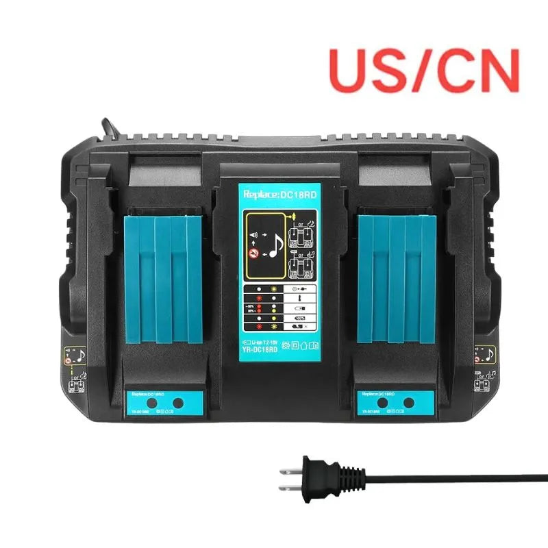 Load image into Gallery viewer, Replacement Dual  Fast Charger For Makita 7.2V-18V Electrical Tool Li-ion Battery - Polar Tech Australia
