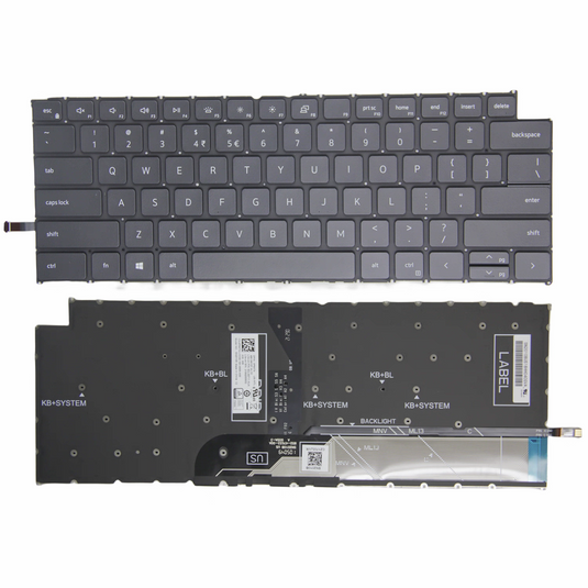 Dell Inspiron 14 5430 5435 - Replacement Keyboard Flex (US Layout) - Polar Tech Australia