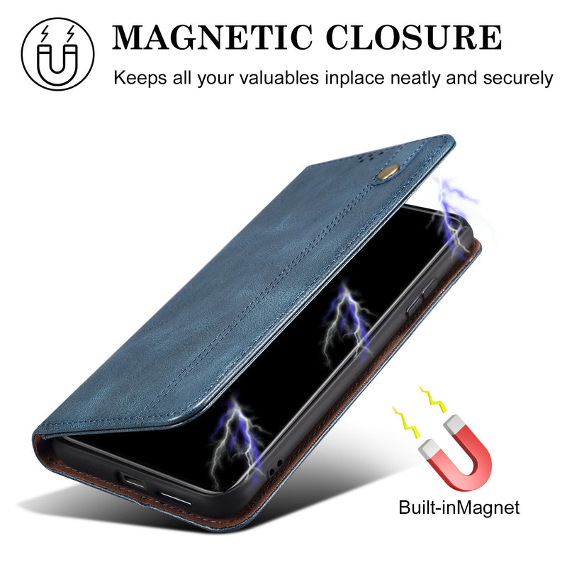 Cargue la imagen en el visor de la galería, [With Card Slot] Nothing Phone (3a)/Pro Premium PU leather Flip Wallet Stand Cover - Polar Tech Australia
