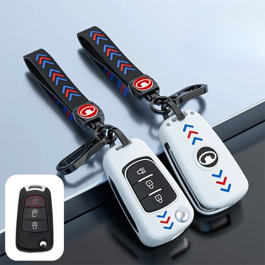 Great Wall Matte ABS Silicone Car Key Fob Case Cover For Haval, Wingle, M4, C30
