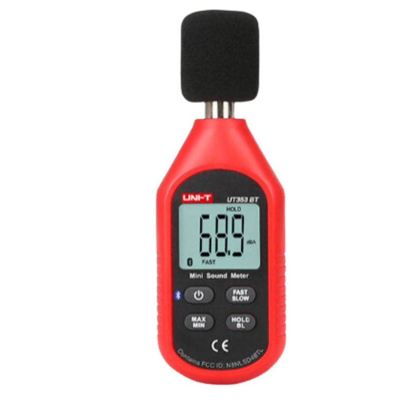 Chargez l&#39;image dans la visionneuse de la galerie, [UT353BT] UNI-T Noise Measuring Instrument db Meter 30~130dB Mini Audio Sound Level Meter Decibel Monitor - Polar Tech Australia
