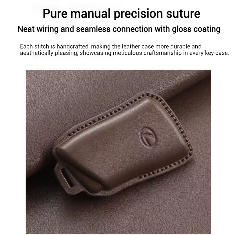 Load image into Gallery viewer, Lexus Leather Car Key Fob Case Cover For ES200, ES300H, RX300, RX350H, NX260, LX570, RX270
