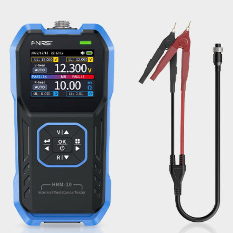 Cargue la imagen en el visor de la galería, [HRM-10] FNIRSI Battery Voltage Internal Resistance Tester 18650 High-precision AC Acid Lithium Lead Car Battery Capacitor Tester - Polar Tech Australia
