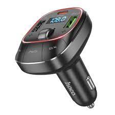 Chargez l&#39;image dans la visionneuse de la galerie, [E76] HOCO 45W Dual Port PD 30W + USB Port QC 3.0 18W Car Charging Adapter With FM Transmitter - Polar Tech Australia
