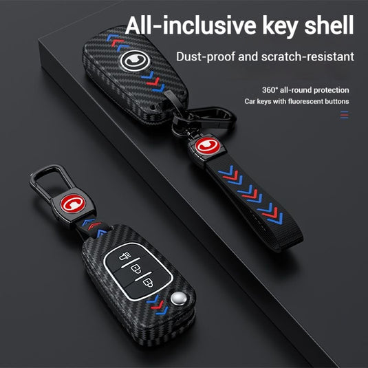 Great Wall Matte ABS Silicone Car Key Fob Case Cover For Haval, Wingle, M4, C30