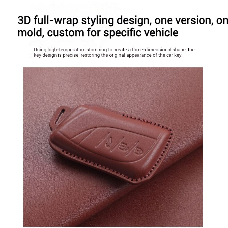 Load image into Gallery viewer, Lexus Leather Car Key Fob Case Cover For ES200, ES300H, RX300, RX350H, NX260, LX570, RX270
