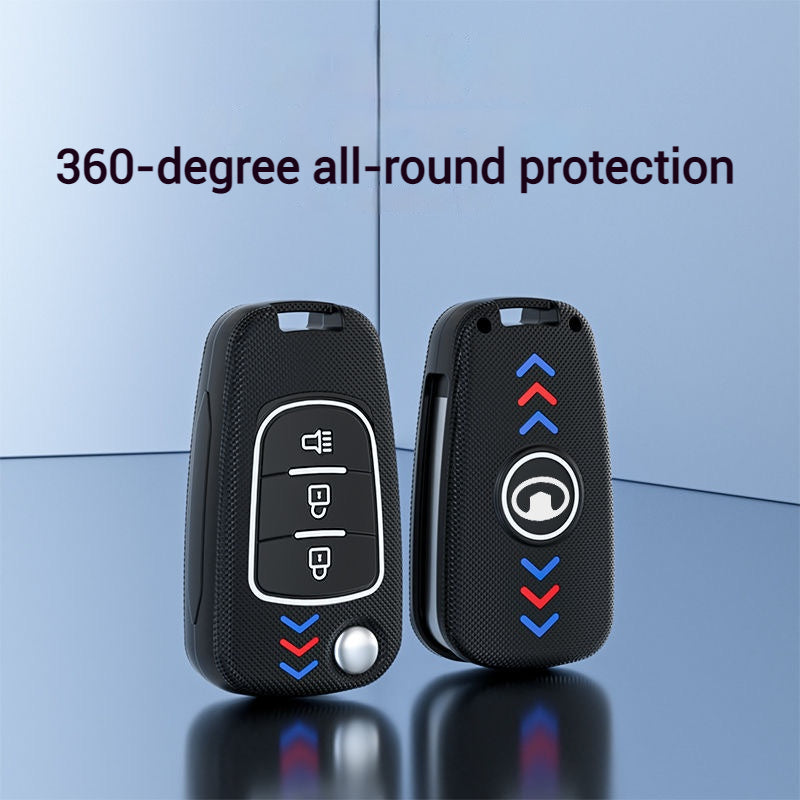 Load image into Gallery viewer, Great Wall Matte ABS Silicone Car Key Fob Case Cover For Haval, Wingle, M4, C30
