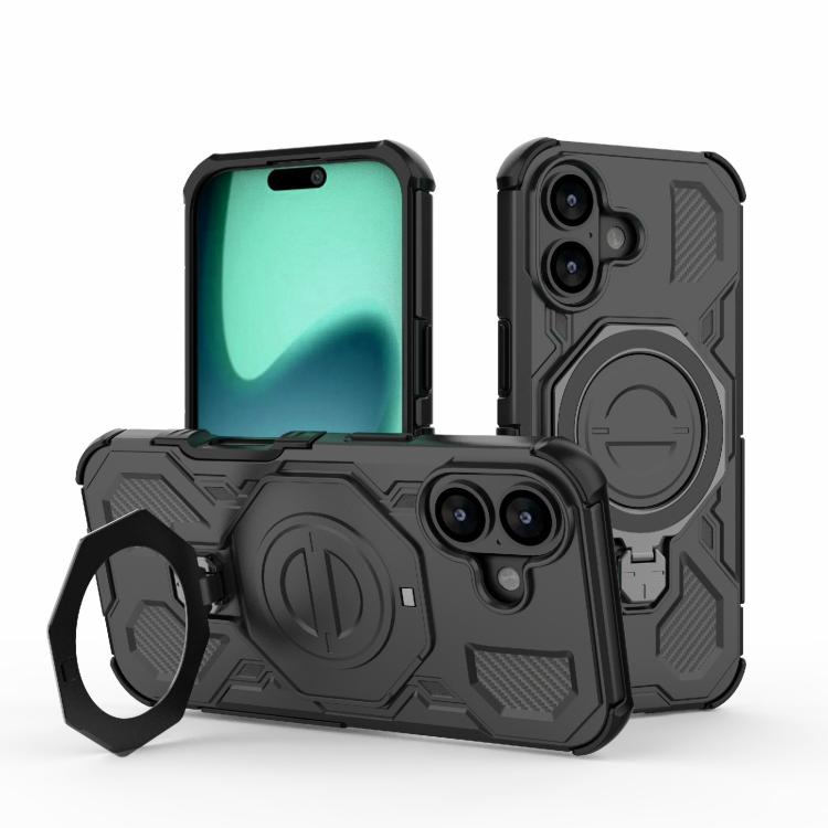 Chargez l&#39;image dans la visionneuse de la galerie, [Magsafe Compatible][Built-in Stand] Apple iPhone 17/Air/Pro/Max - Shield Shockproof Rugged Heavy Duty Case - i-Station Mobile Phone &amp; Electronic Device Repair and Accessories
