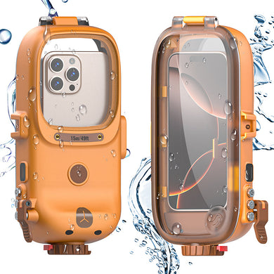 [With Bluetooth Version][Diving IPX8 15M/49FT Waterproof] Universal Samsung - Redpepper Underwater Protective Mobile Phone Case