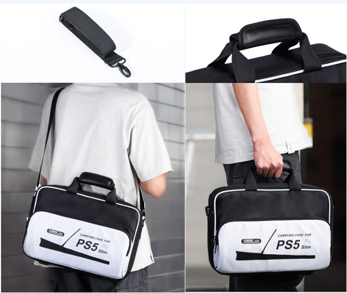 Load image into Gallery viewer, SONY PlayStation 5 Slim / PS5 Slim STARTRC All-in-one Multifunction Durable Carry Hand Bag Travel Storage Bag
