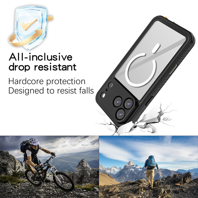 Load image into Gallery viewer, [Magsafe Compatible][FM Series] Apple iPhone 17/Air/Pro/Pro Max - Redpepper Full Covered Waterproof Heavy Duty Tough Armor Case - i-Station Mobile Phone &amp; Electronic Device Repair and Accessories
