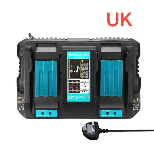 Replacement Dual  Fast Charger For Makita 7.2V-18V Electrical Tool Li-ion Battery - Polar Tech Australia