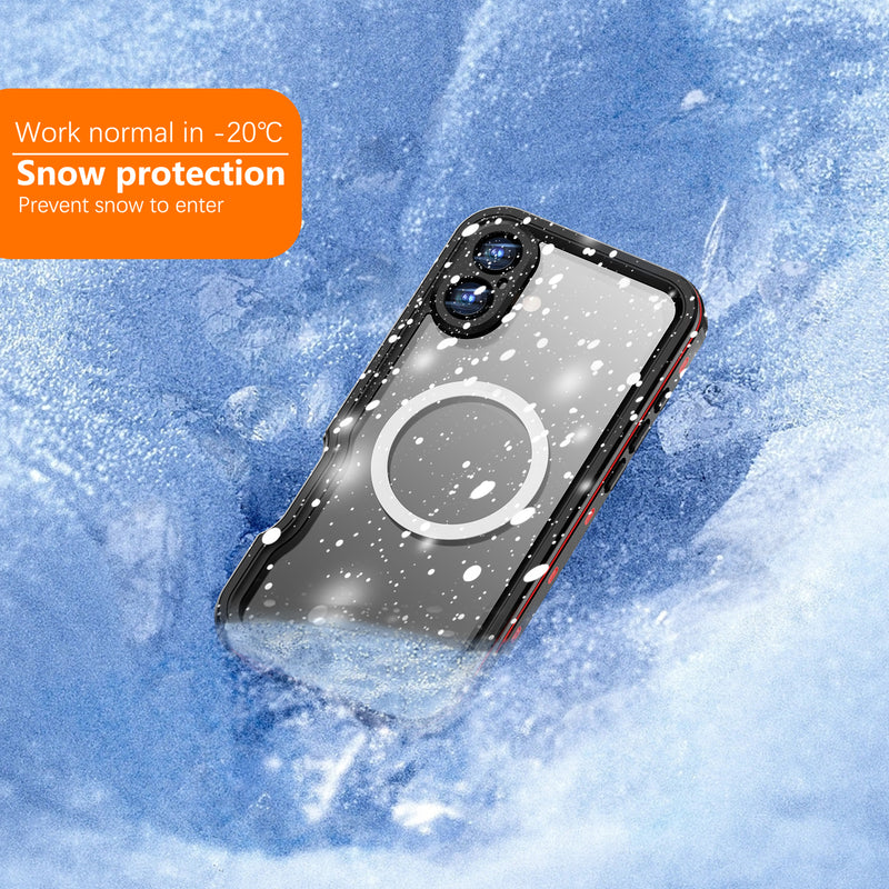 Cargue la imagen en el visor de la galería, [MagSafe Compatible][DUP Series] Apple iPhone 16 / 16 Plus / 16 Pro / 16 Pro Max Redpepper IP68 Waterproof Heavy Duty Tough Armor Case - Polar Tech Australia
