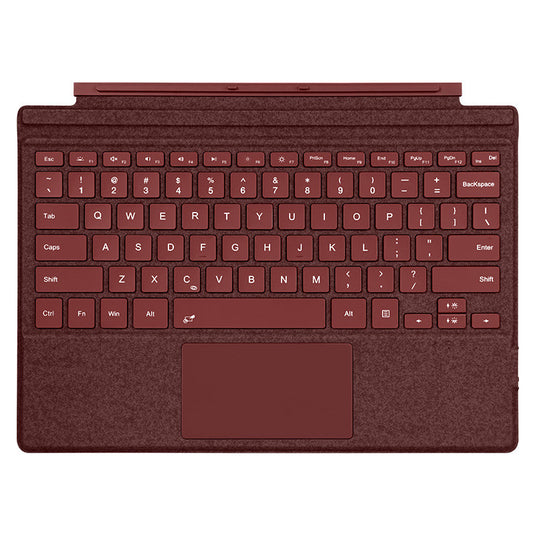 [With RGB Backlit] Microsoft Surface Pro 8/9/10/X/11 - Compatible with Lightweight Wireless Bluetooth Magnetic Touch Keyboard