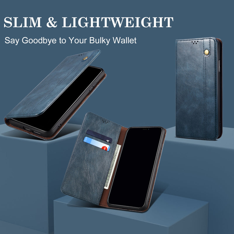 Cargue la imagen en el visor de la galería, [With Card Slot] Nothing Phone (3a)/Pro Premium PU leather Flip Wallet Stand Cover - Polar Tech Australia
