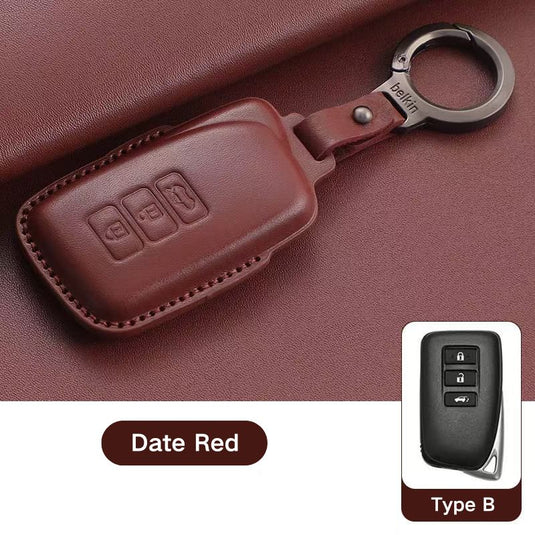 Lexus Leather Car Key Fob Case Cover For ES200, ES300H, RX300, RX350H, NX260, LX570, RX270