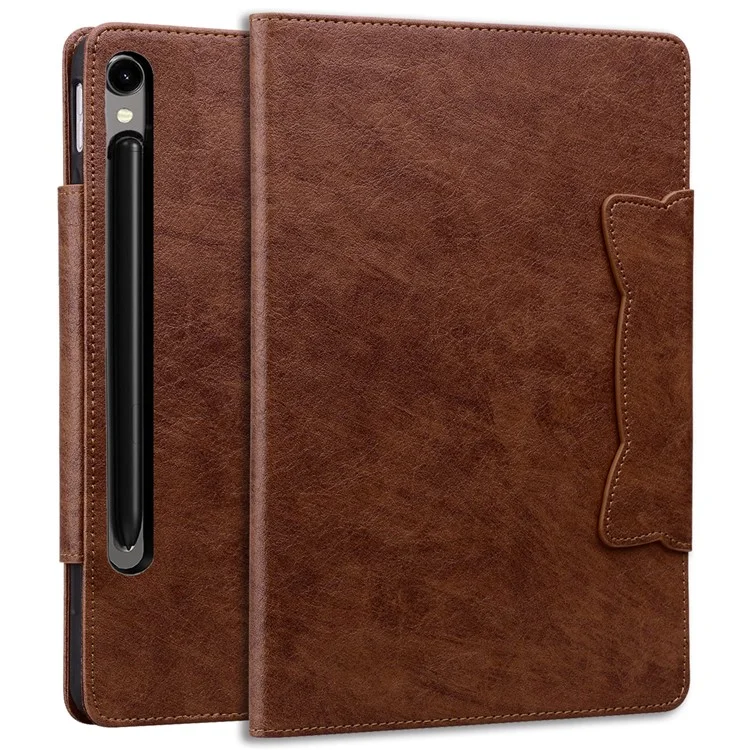 Chargez l&#39;image dans la visionneuse de la galerie, [With Card Slot] Samsung Galaxy Tab S10 FE Plus (2025) 13.1“ - Business Full Covered PU Leather Flip Case With Magnetic Clasp - Polar Tech Australia
