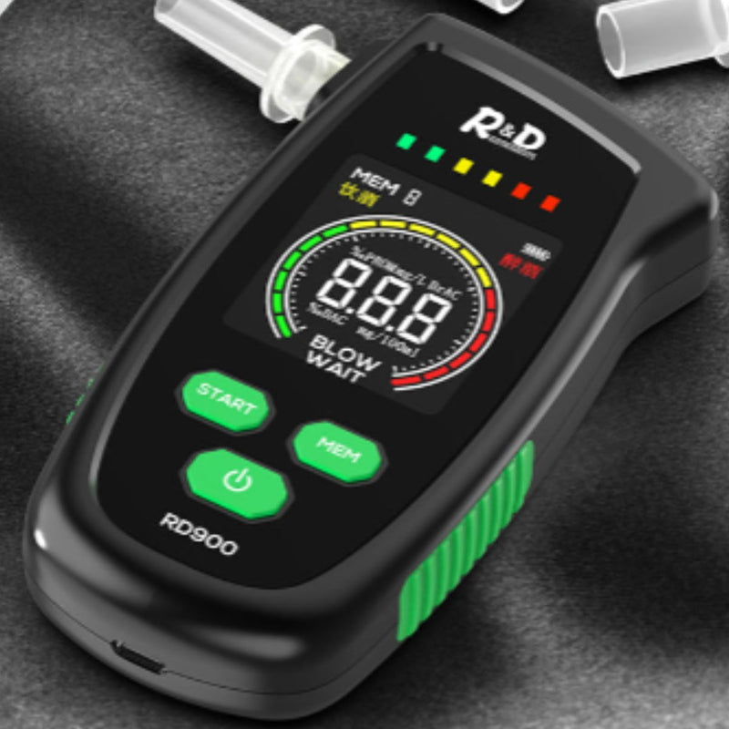 Chargez l&#39;image dans la visionneuse de la galerie, [RD900] R&amp;D Alcohol Tester Rechargeable Digital Breath Tester Breathalyzer Gas Alcohol Detector for Personal &amp; Professional Use - Polar Tech Australia
