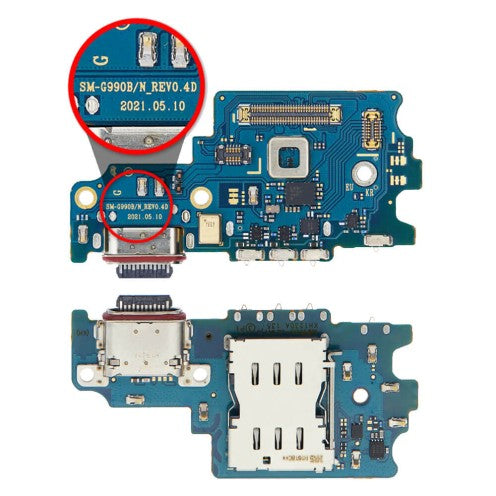 Chargez l&#39;image dans la visionneuse de la galerie, Samsung Galaxy S21 FE 5G (SM-G990) Charging Port/Sim Reader/Mic Sub Board - Polar Tech Australia
