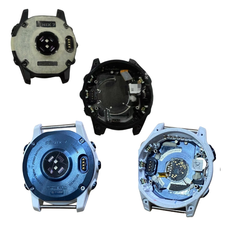 Cargue la imagen en el visor de la galería, Garmin Fenix 7 [Sapphire Solar Edition] 47MM - Back Battery Cover Rear Case Housing Charging Port Replacement Part - Polar Tech Australia

