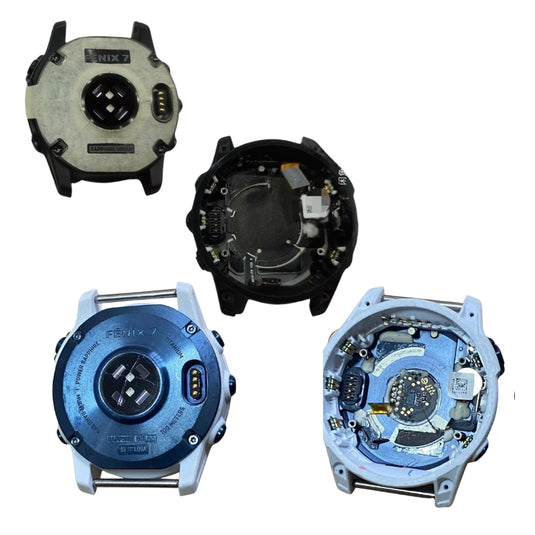 Garmin Fenix 7 [Sapphire Solar Edition] 47MM - Back Battery Cover Rear Case Housing Charging Port Replacement Part - Polar Tech Australia