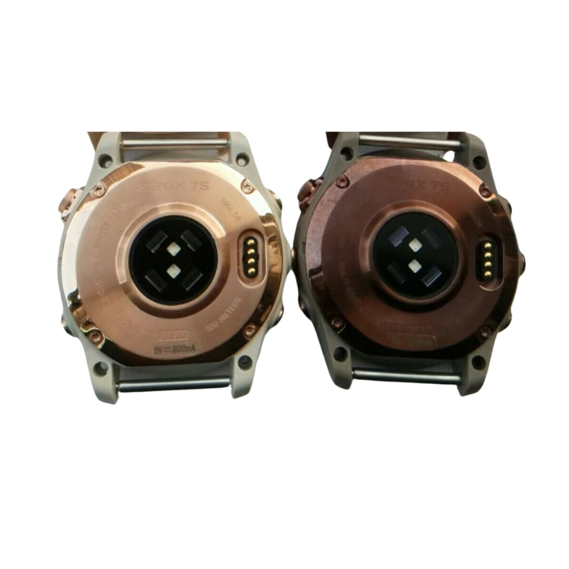 Cargue la imagen en el visor de la galería, Garmin Fenix 7S [Sapphire Solar Edition] 42MM - Back Battery Cover Rear Case Housing Charging Port Replacement Part - Polar Tech Australia
