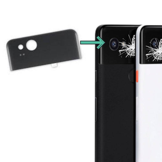 Google Pixel 2 (G011A) Back Rear Top Panel Glass - Polar Tech Australia