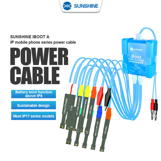 [iBoot A] Sunshine iBoot A IP Series Boot Power Cable for iPhone 8G to 17Pro Max