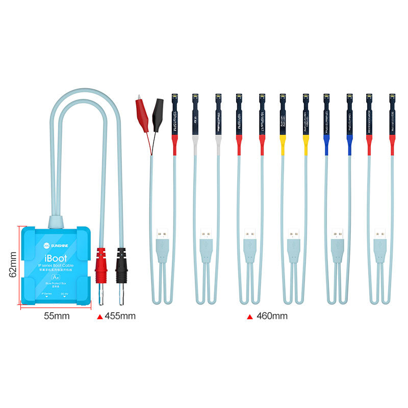 Load image into Gallery viewer, [iBoot A] Sunshine iBoot A IP Series Boot Power Cable for iPhone 8G to 17Pro Max
