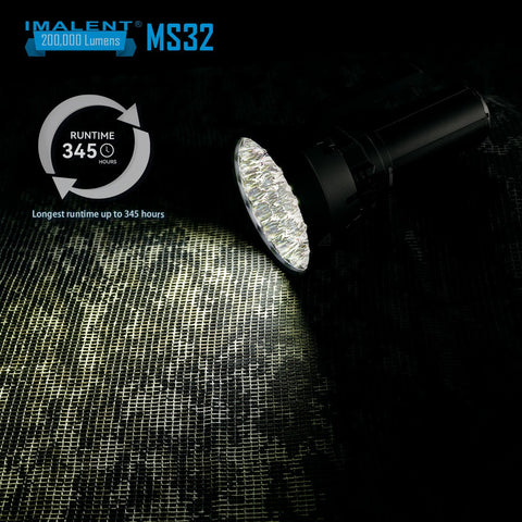 Cargue la imagen en el visor de la galería, [MS32] IMALENT Brightest Powerful Flashlight 200,000 Lumens, 1618 Meter Throw - Polar Tech Australia
