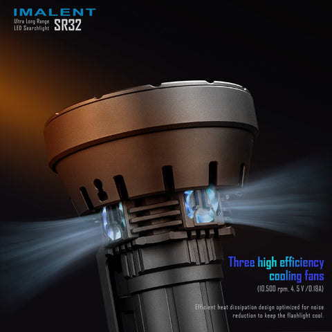 Cargue la imagen en el visor de la galería, [SR32] IMALENT Longest Throw Flashlight 120,000 Lumens , 2080 meters
