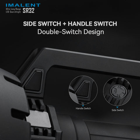 Cargue la imagen en el visor de la galería, [SR32] IMALENT Longest Throw Flashlight 120,000 Lumens , 2080 meters

