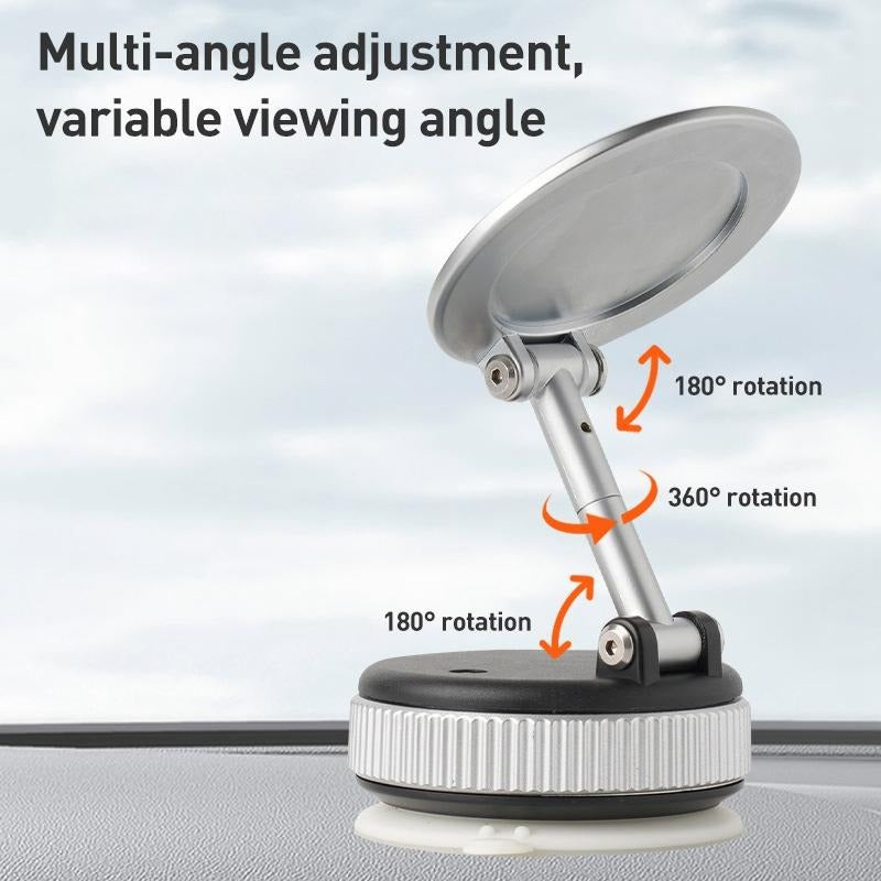 Load image into Gallery viewer, [PT-101] Vacuum Suction Magnetic Car Holder 360° Rotation for Car Dashboard &amp; Wind Screen Strong Magnet

