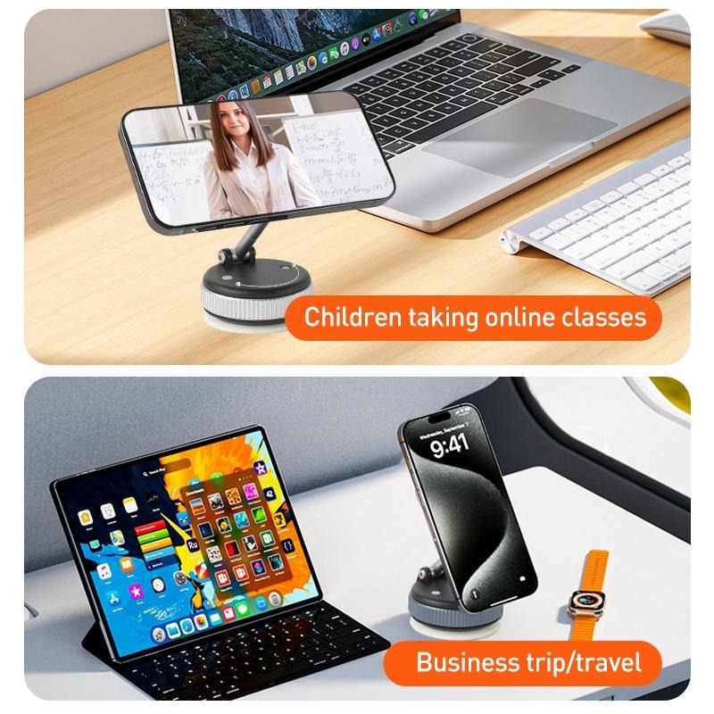 Load image into Gallery viewer, [PT-101] Vacuum Suction Magnetic Car Holder 360° Rotation for Car Dashboard &amp; Wind Screen Strong Magnet

