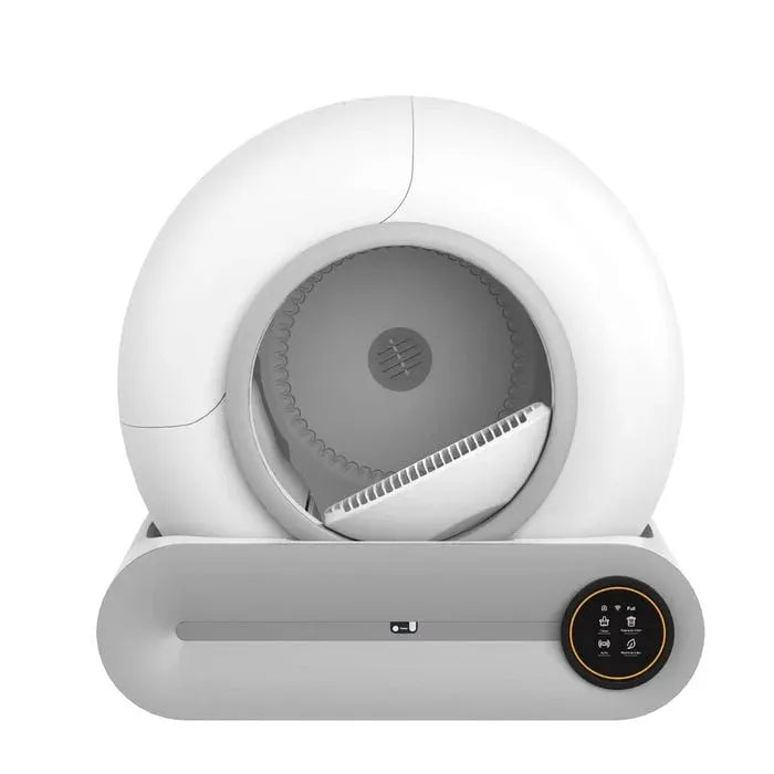 Cargue la imagen en el visor de la galería, [TUYA Smart] Smart Automatic Cat Toilet 65L Large Capacity Self-Cleaning Litter Box APP Control - Polar Tech Australia

