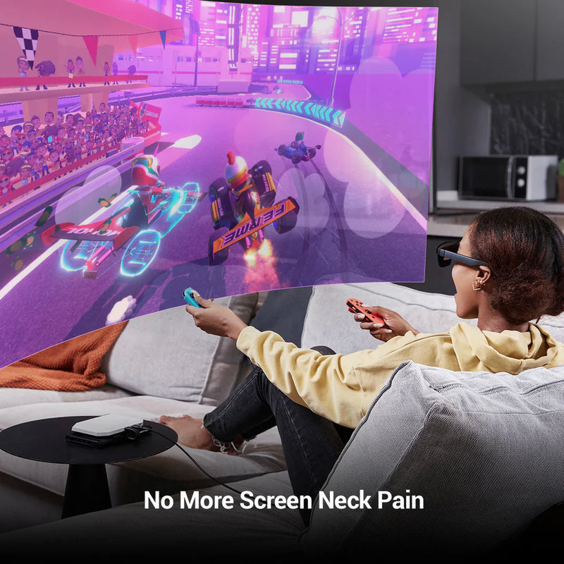 Load image into Gallery viewer, [FFalcon RayNeo AR Glass Air 3 + JoyDock] Nintendo Switch Portable Pocket 201&quot; 120Hz Miro-OLED AR VR XR Glass Wearable Monitor - Polar Tech Australia
