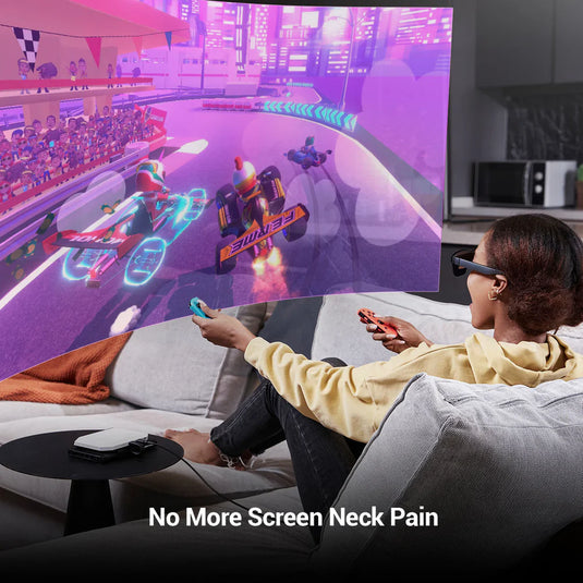 [FFalcon RayNeo AR Glass Air 3 + JoyDock] Nintendo Switch Portable Pocket 201" 120Hz Miro-OLED AR VR XR Glass Wearable Monitor - Polar Tech Australia