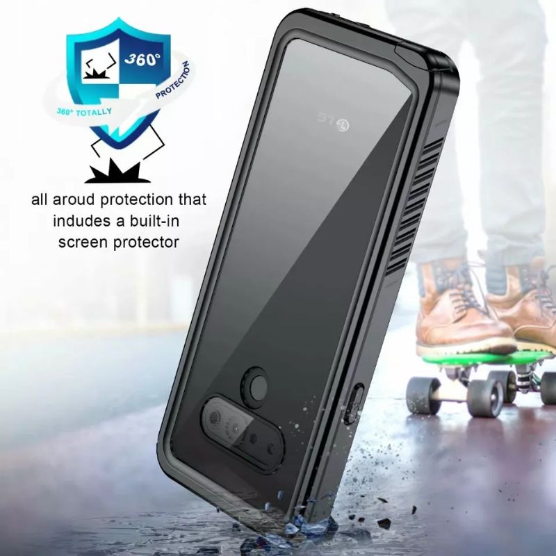 Cargue la imagen en el visor de la galería, [FS Series] LG Stylo 6 - Redpepper Full Covered Waterproof Heavy Duty Tough Armor Case - Polar Tech Australia
