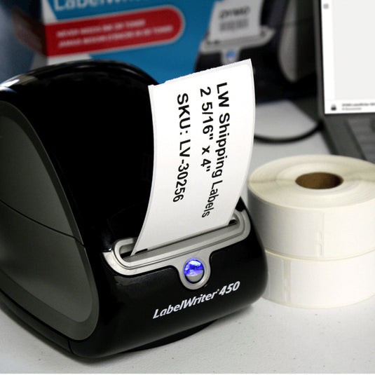 [300 Labels] Dymo LabelWriter White Label DYMO LW 30256 (2-5/16